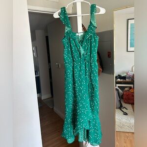 Socialite Teal Dress Size Medium NWT